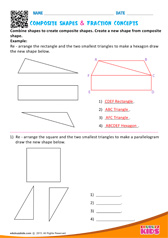 Composite Shapes & Fraction Concepts